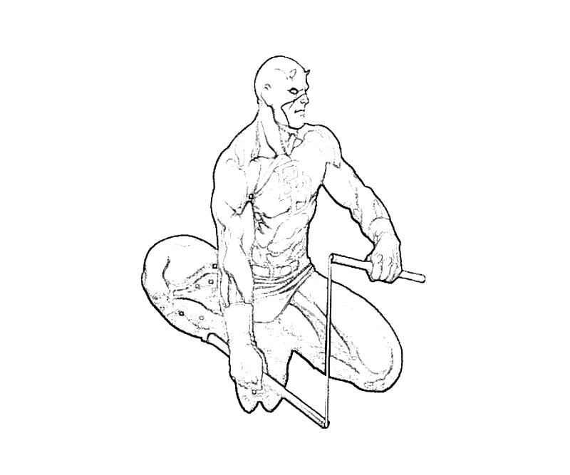 Daredevil Coloring Pages
 Daredevil Coloring Page Coloring Home