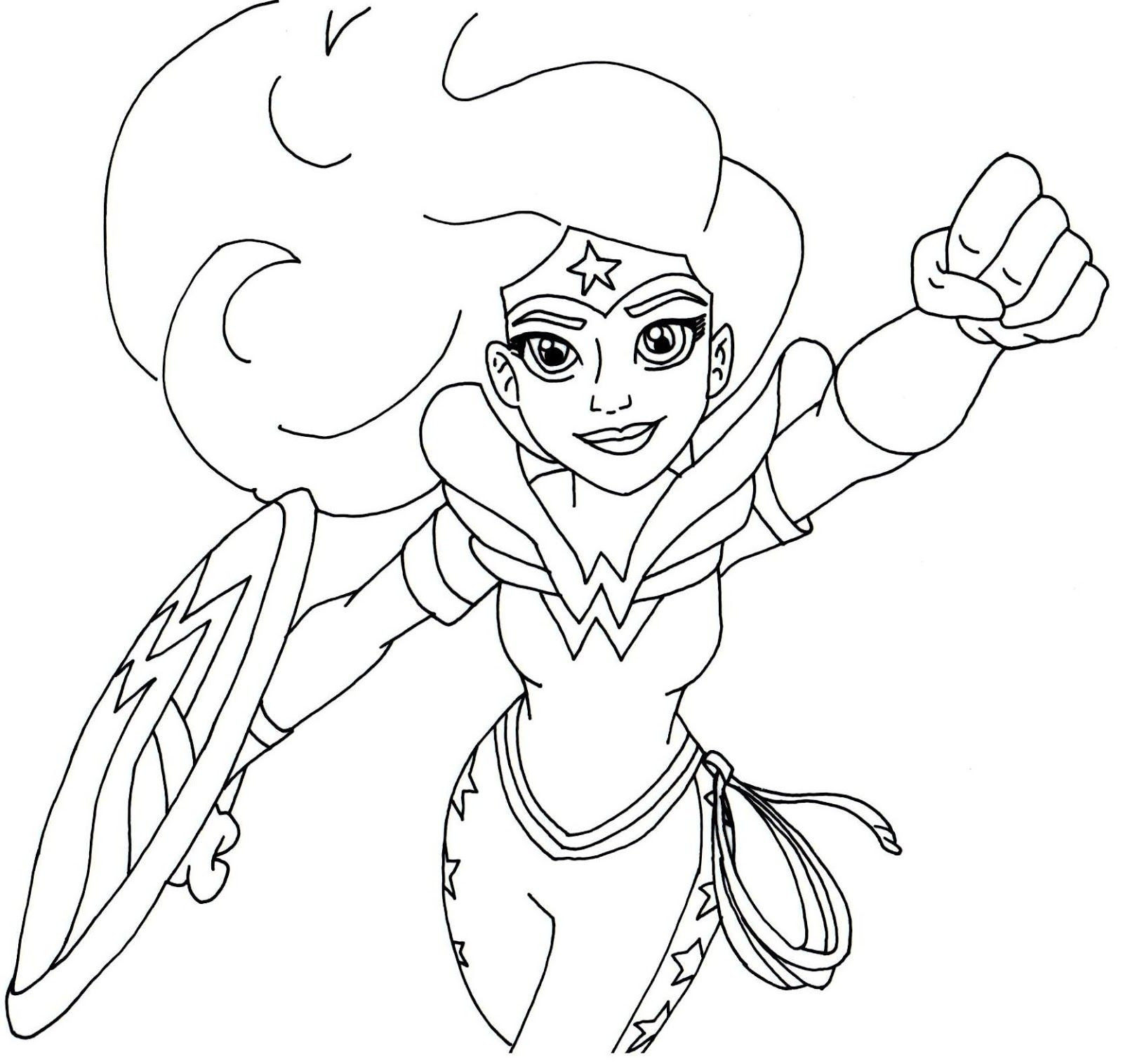 Dc Super Hero Girls Coloring Pages
 Dc Superhero Girls Coloring Pages Collection