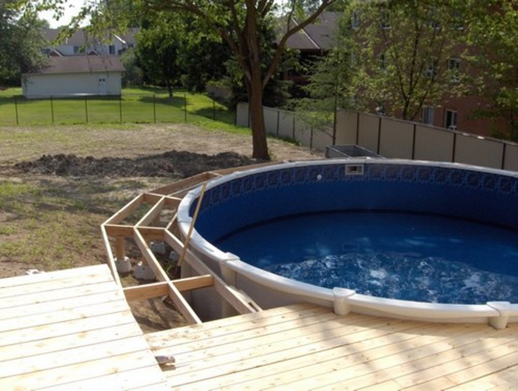 Best ideas about Deck For Above Ground Pool
. Save or Pin Gorgeous Ideas for Ground Pool Deck Plans with Now.