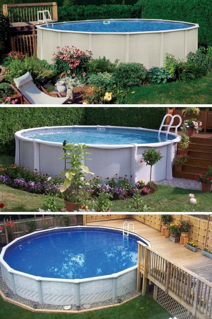 Best ideas about Deck For Above Ground Pool
. Save or Pin 40 Uniquely Awesome Ground Pools with Decks Now.