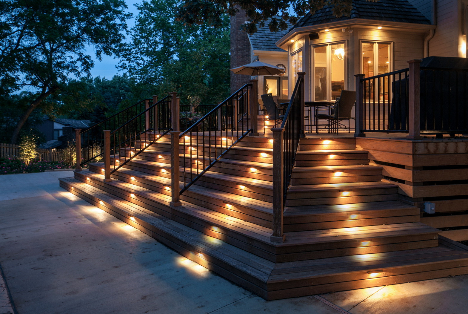 Best ideas about Deck Stair Lights
. Save or Pin Deck Stair Lighting Kits Now.