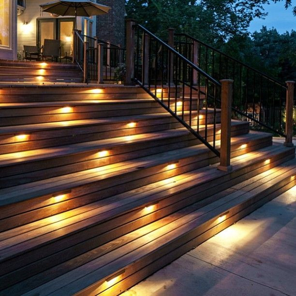 Best ideas about Deck Stair Lights
. Save or Pin 18 best Exterior Stair Lighting images on Pinterest Now.