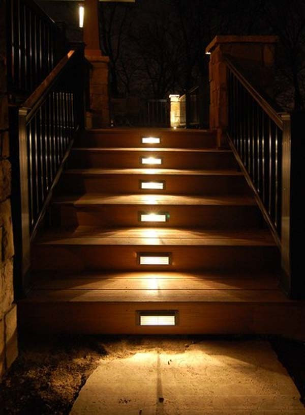 Best ideas about Deck Stair Lights
. Save or Pin 30 Astonishing Step Lighting Ideas for Outdoor Space Now.