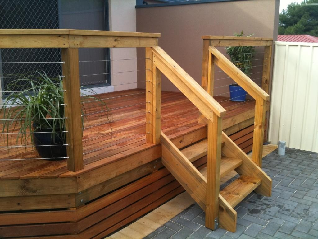 Best ideas about Deck Stair Railing
. Save or Pin Cheap And Simple Deck Stair Railing — Railing Stairs and Now.