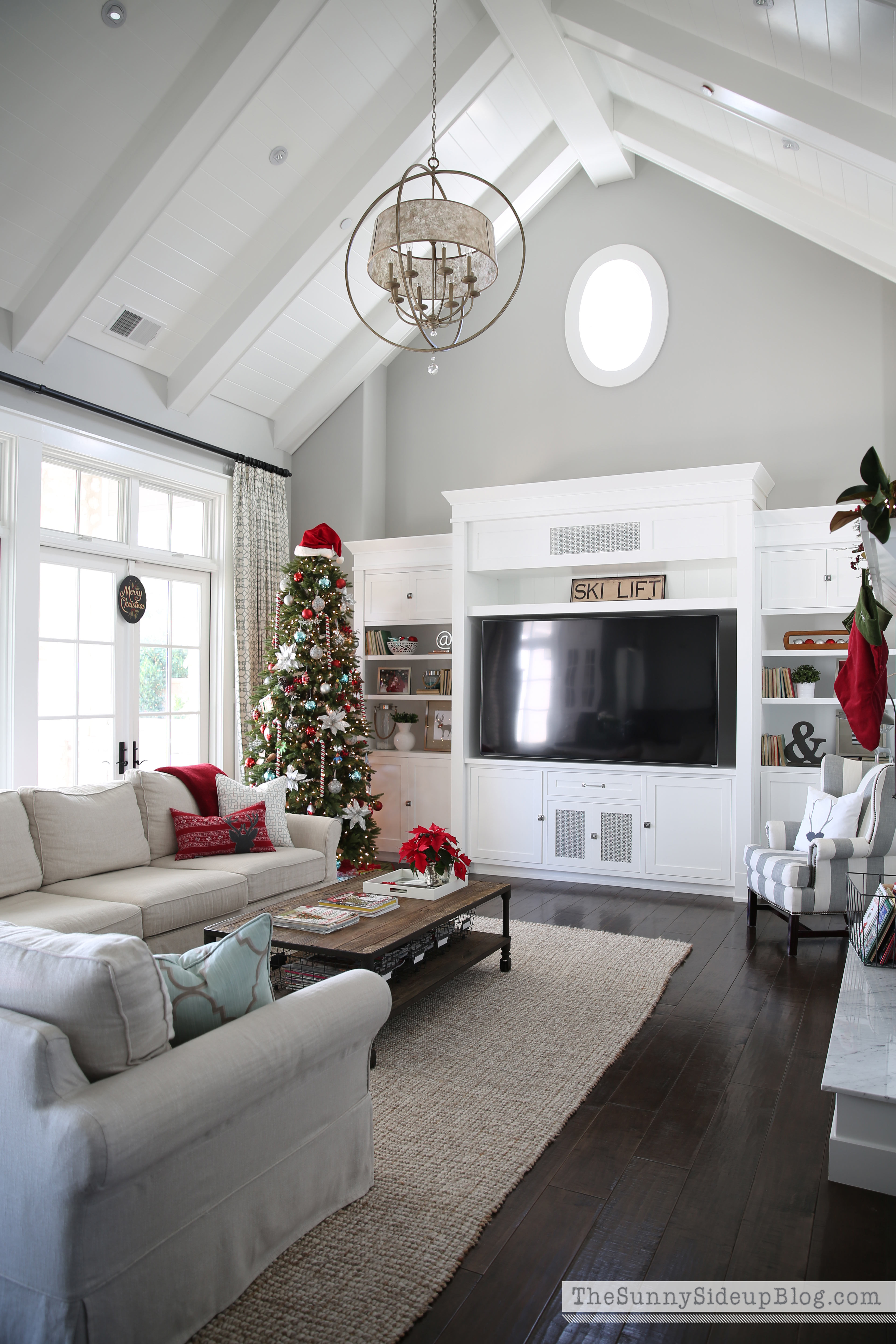 Best ideas about Decor Ideas For Family Room
. Save or Pin Christmas in the family room The Sunny Side Up Blog Now.