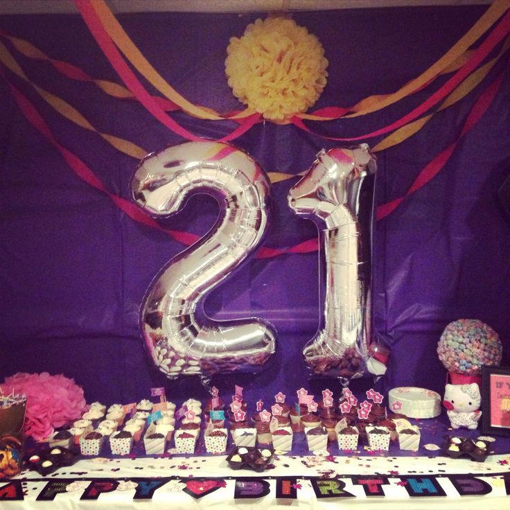 Decorations For 21st Birthday
 105 best images about 21st bday on Pinterest