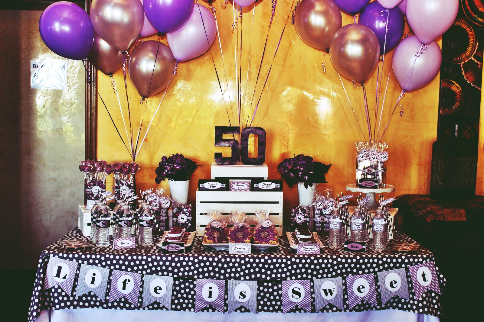 Decorations For A 50th Birthday Party
 Perfect 50th Birthday Party Themes for YouBirthday Inspire