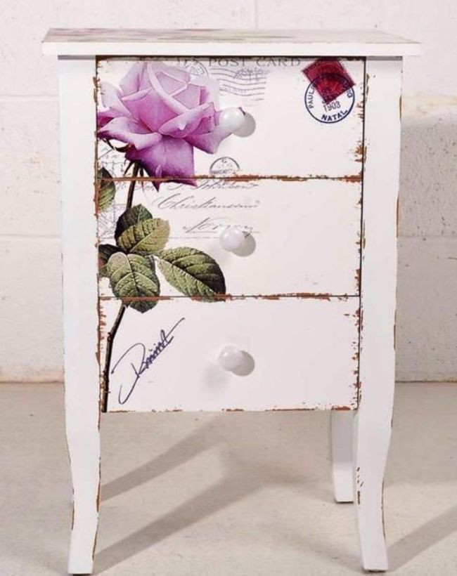 Best ideas about Decoupage Furniture Ideas
. Save or Pin 39 Furniture Decoupage ideas Give old things a second Now.