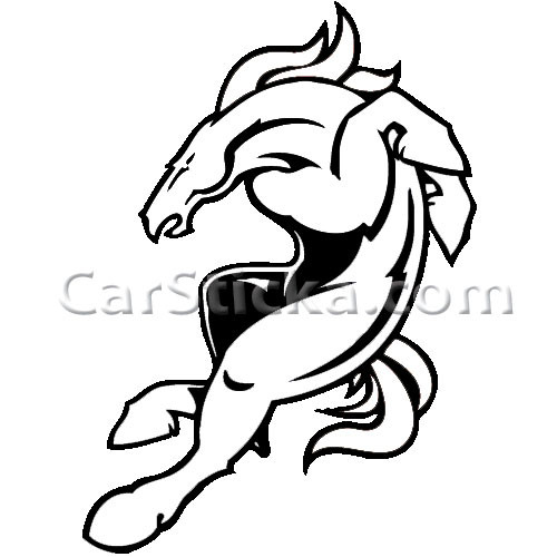 Denver Broncos Coloring Pages
 Denver Bronco