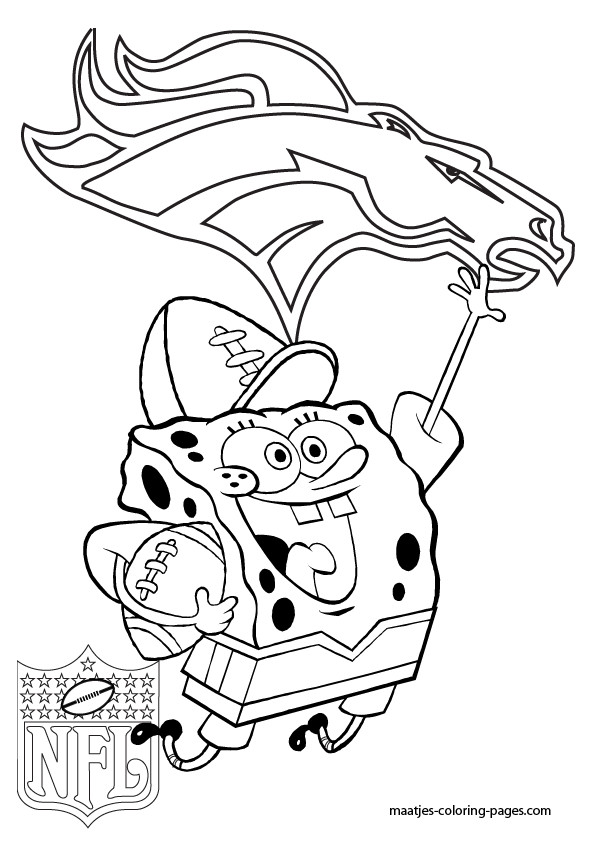 Denver Broncos Coloring Pages
 Denver Broncos Logo Coloring Pages Coloring Home