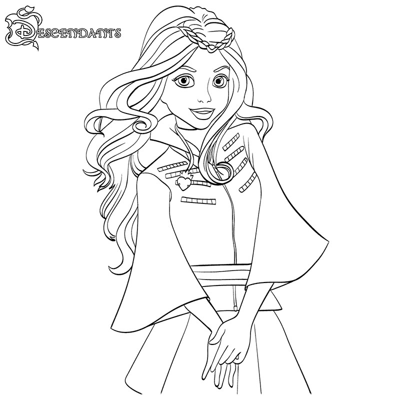 Descendants Coloring Pages
 Descendants Coloring Pages Best Coloring Pages For Kids