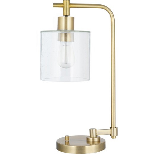 Best ideas about Desk Lamps Target
. Save or Pin Hudson Industrial Desk Lamp Antique Brass Includes CFL Now.