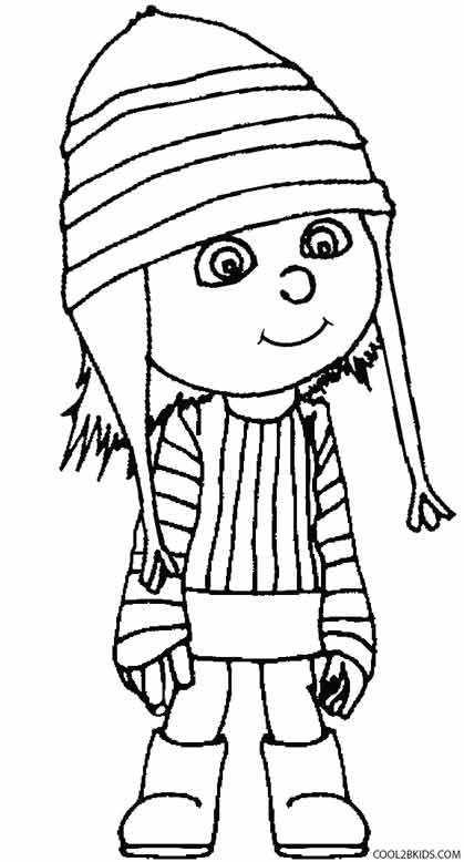 Despicable Me Coloring Pages
 Printable Despicable Me Coloring Pages For Kids