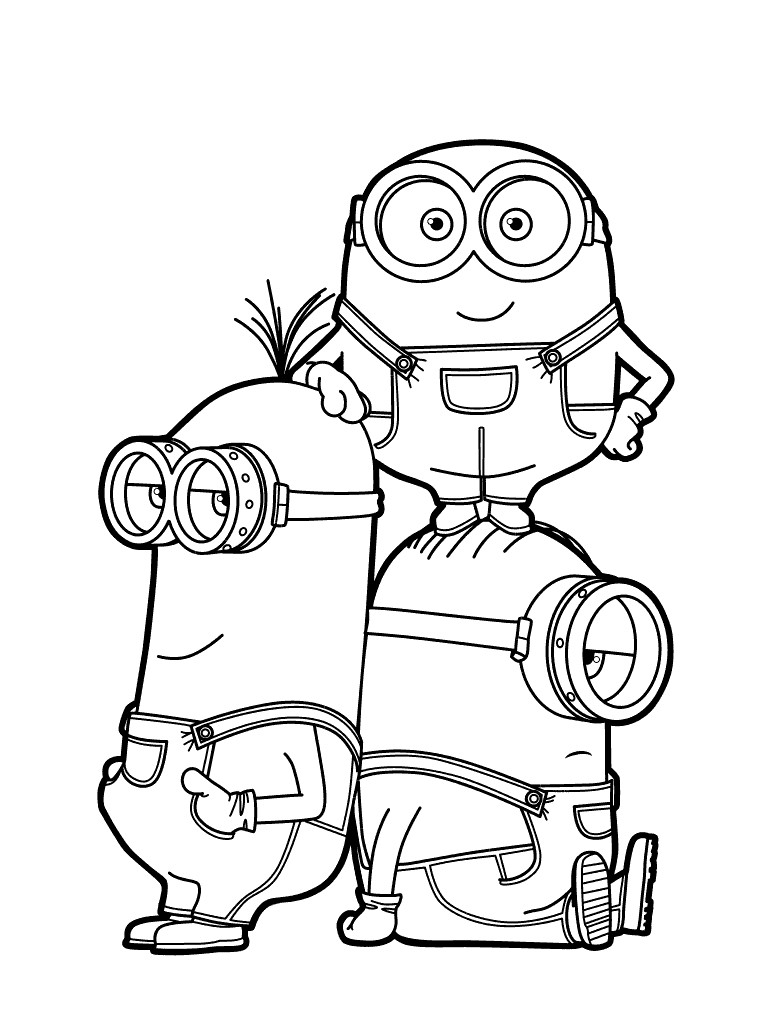 Despicable Me Coloring Pages
 Despicable Me 3 coloring pages to and print for free