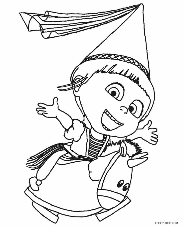 Despicable Me Coloring Pages
 Printable Despicable Me Coloring Pages For Kids