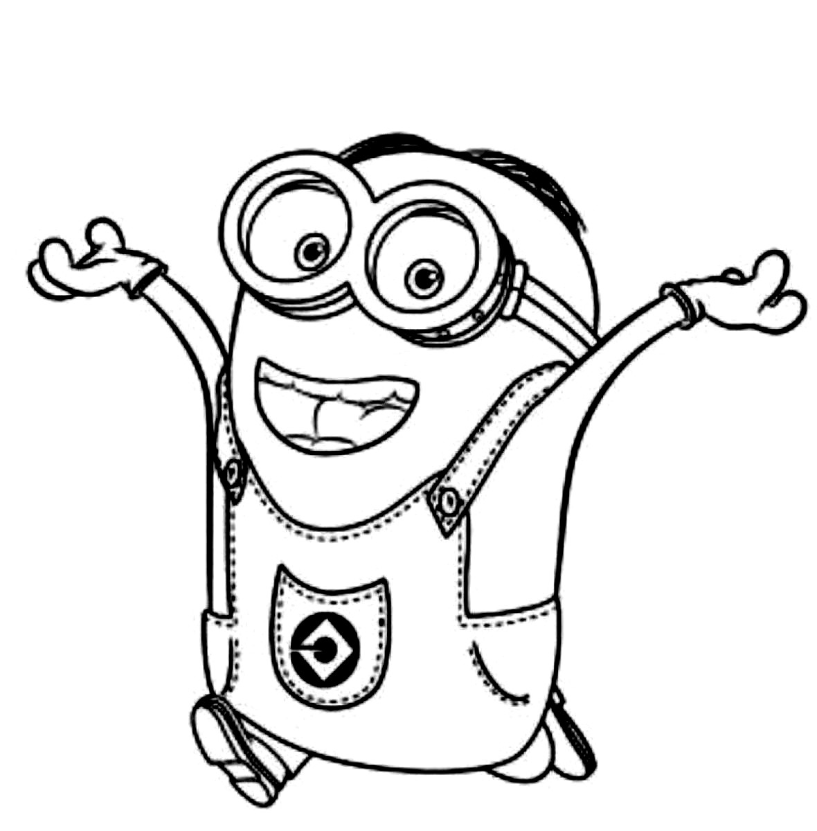 Despicable Me Coloring Pages
 Free Printable Despicable Me Coloring Pages For Kids