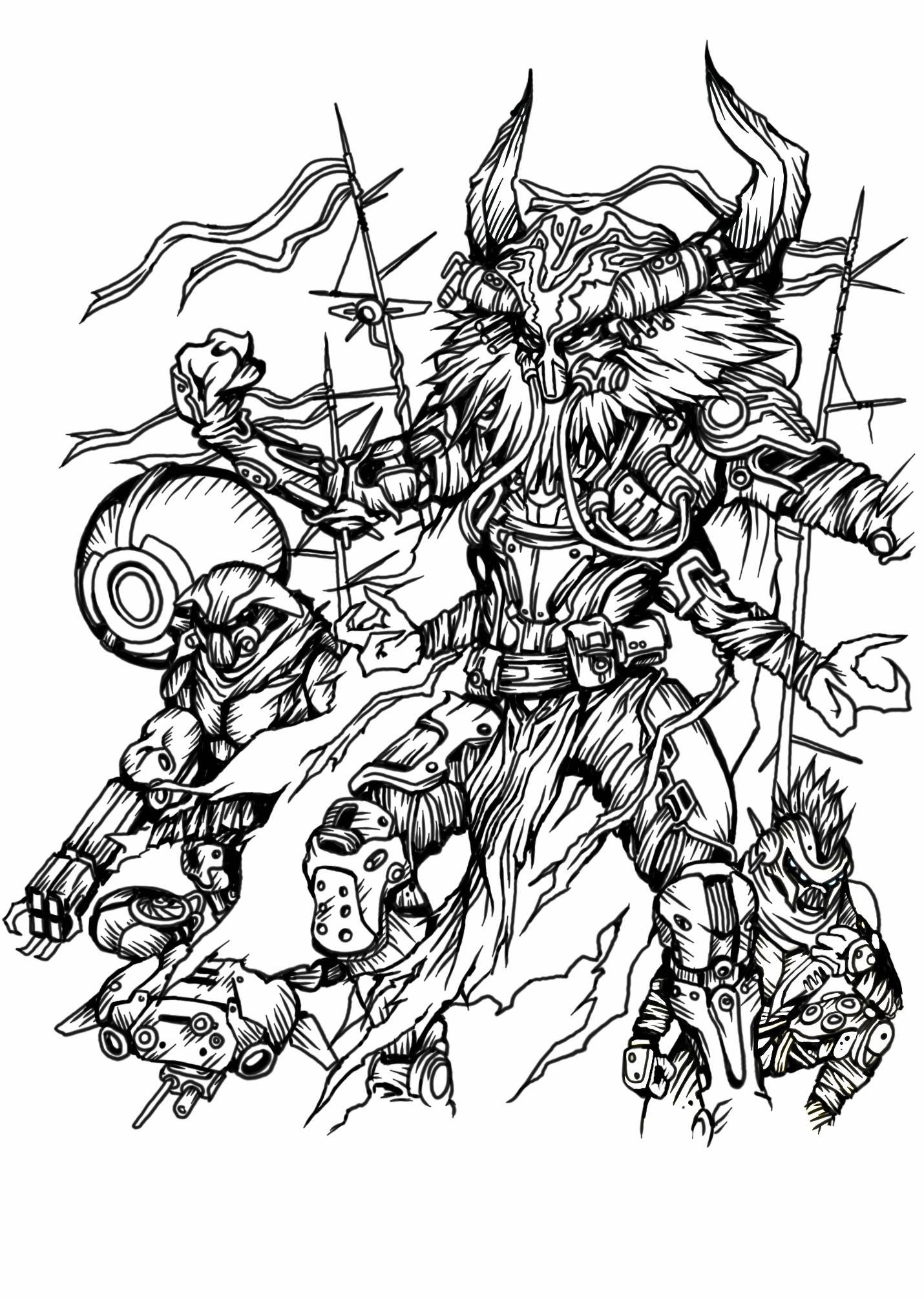 Destiny 2 Coloring Pages
 Destiny Coloring Book DestinyTheGame