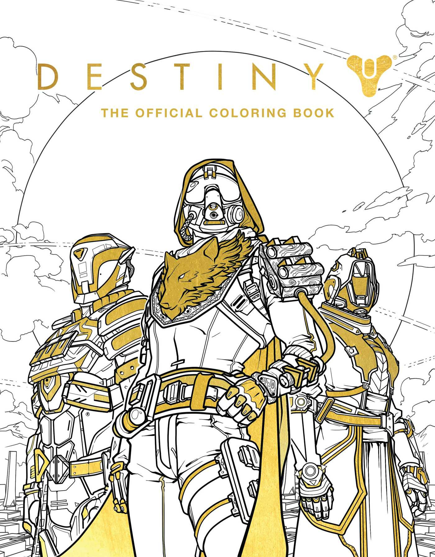 Destiny 2 Coloring Pages
 Destiny The ficial Coloring Book