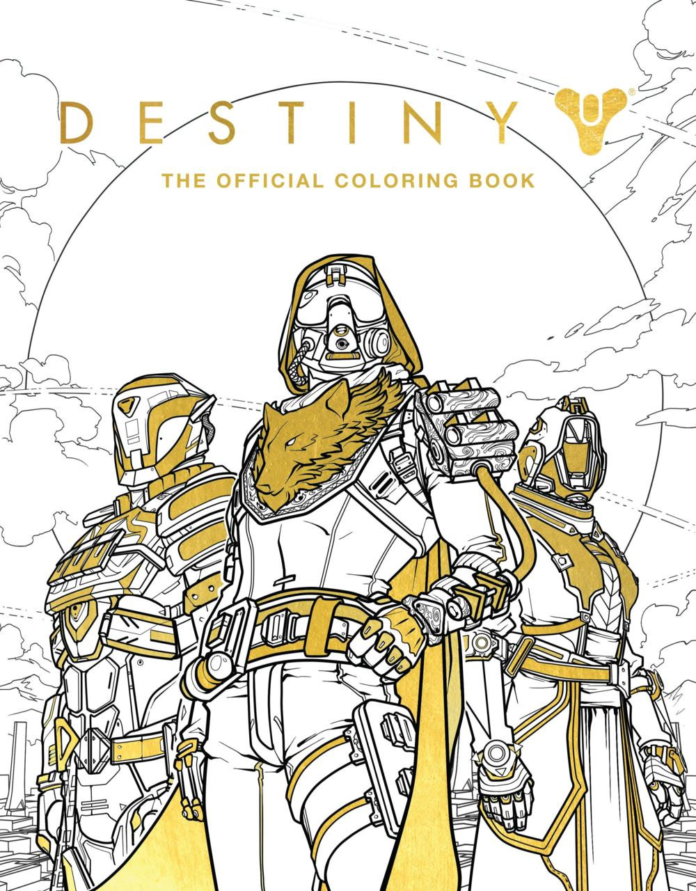 Destiny Coloring Book
 Destiny 2 in arrivo il libro ufficiale da colorare