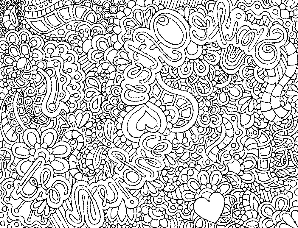 Detailed Printable Coloring Pages For Teens
 Detailed Animal Coloring Pages Bestofcoloring
