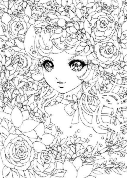 Detailed Printable Coloring Pages For Teens
 Anime Coloring Pages for Adults Bestofcoloring