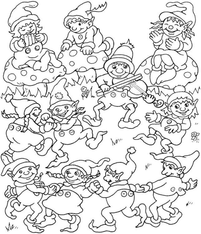 Difficult Christmas Coloring Pages For Kids
 Hard Christmas Coloring Pages To Color Coloring Page For