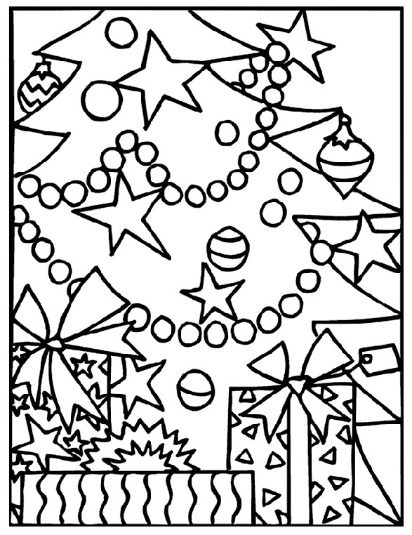 Difficult Christmas Coloring Pages For Kids
 Hard Christmas Coloring Pages – Wallpapers9