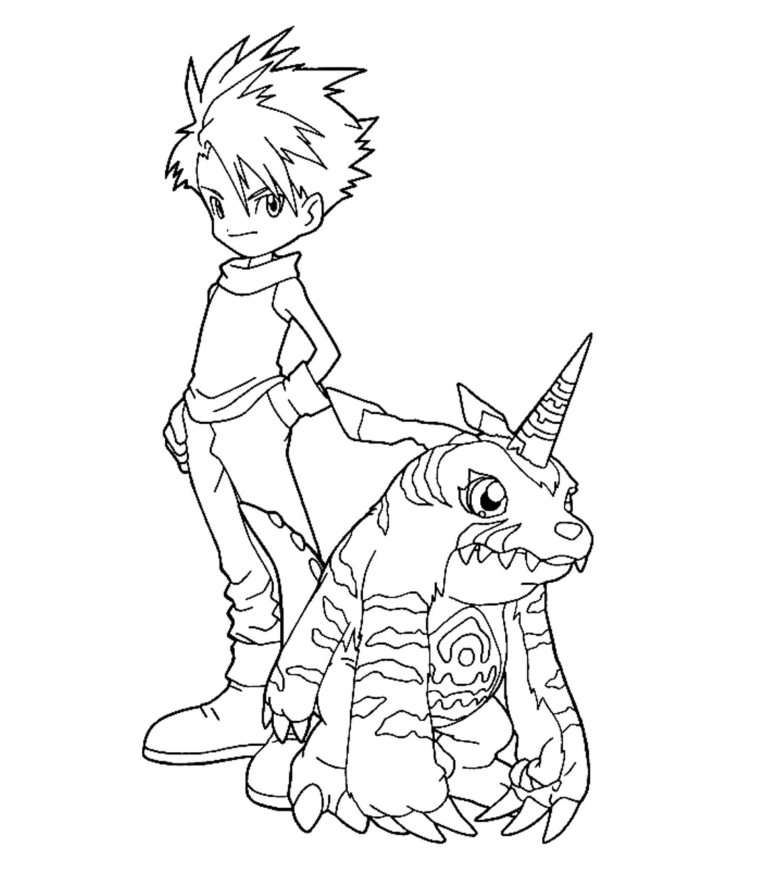 Digimon Coloring Pages
 Desenhos Digimon para Colorir e Imprimir