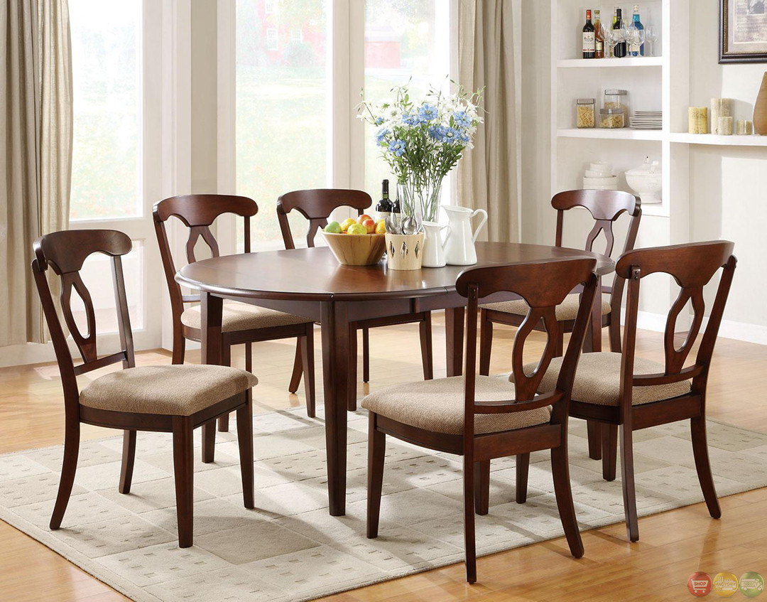 Best ideas about Dining Room Set
. Save or Pin Liam Cherry Finish 7 Piece Space Saver Dining Room Set Now.