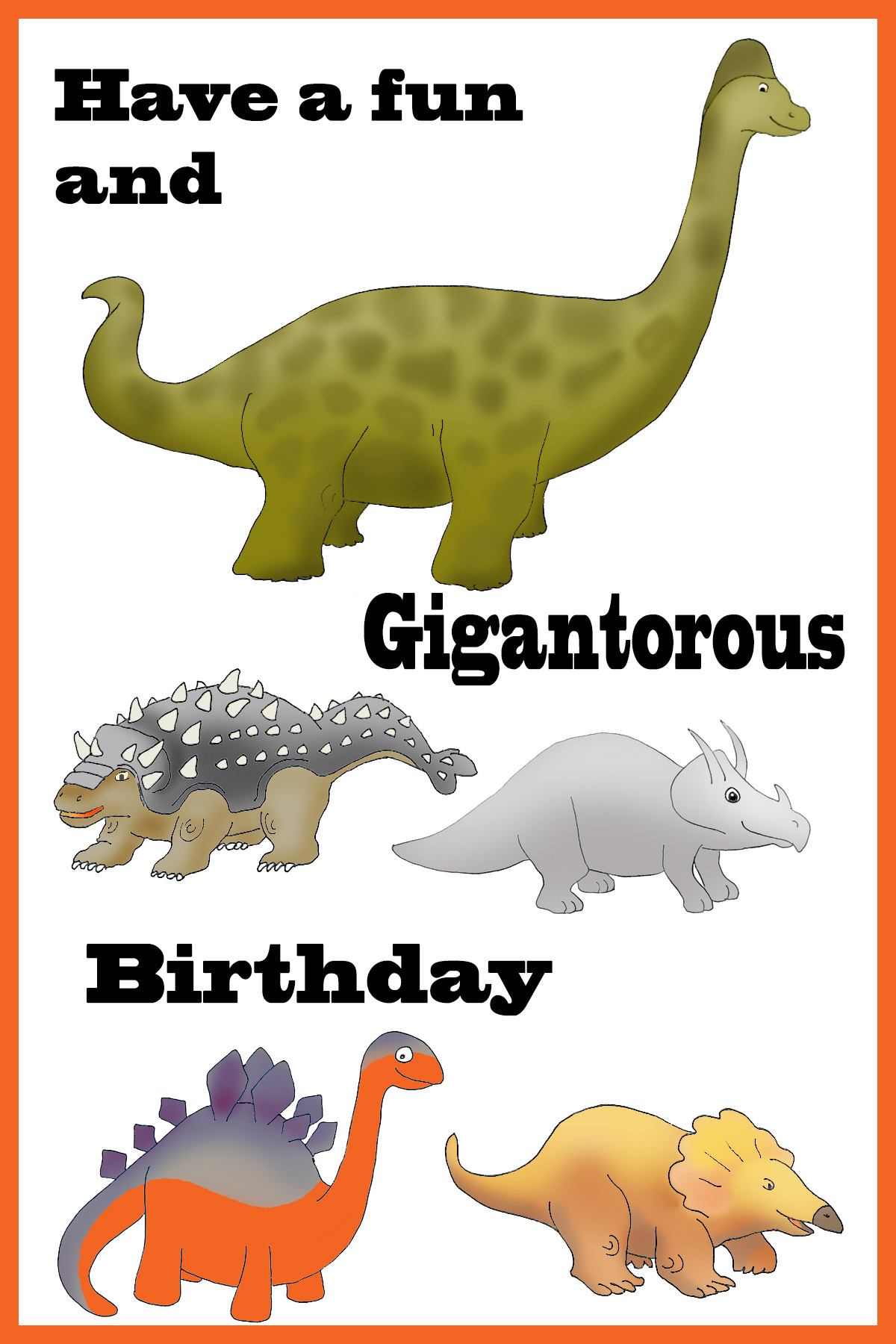 Best ideas about Dinosaur Birthday Card
. Save or Pin 9 Birthday Cards with Dinosaur Now.