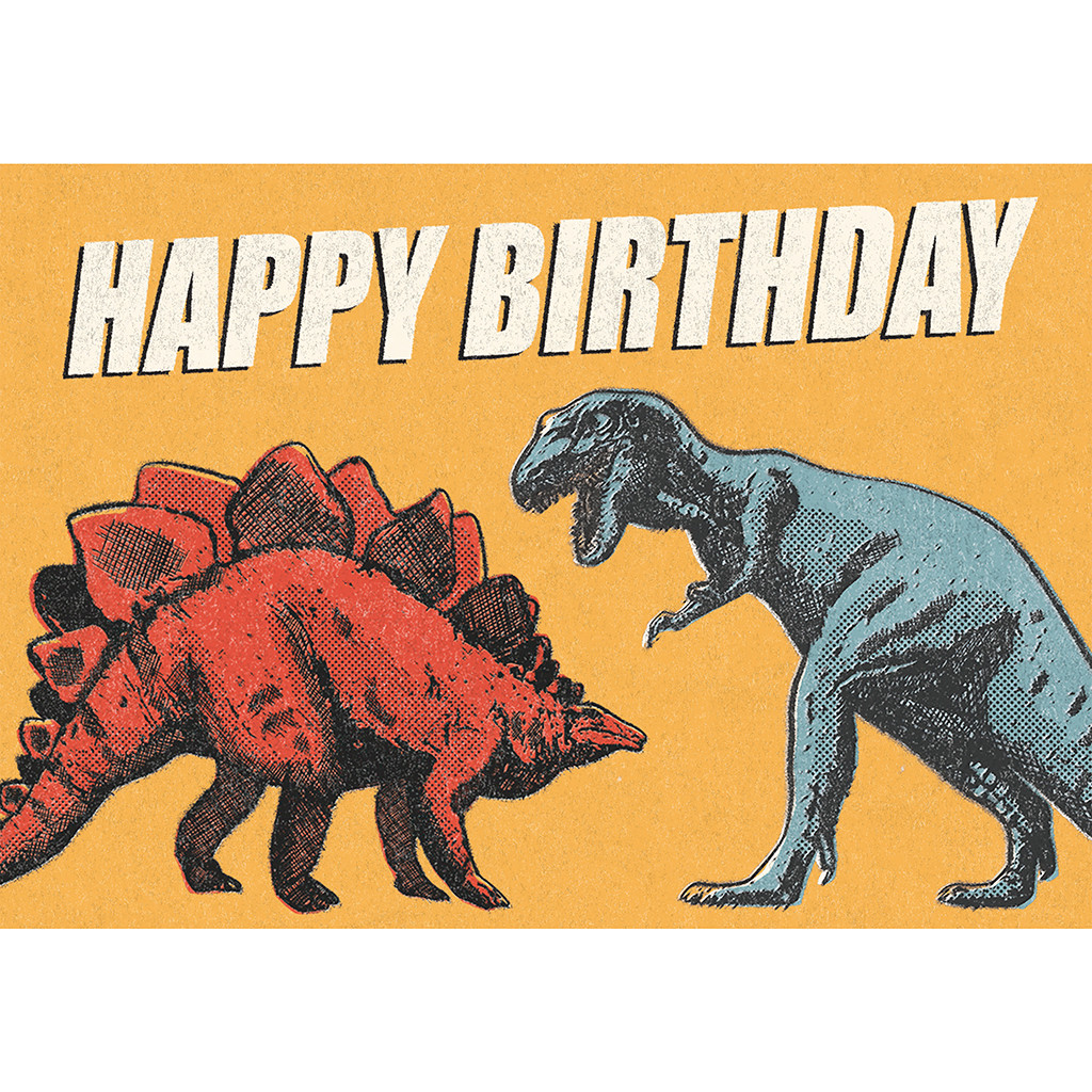 Best ideas about Dinosaur Birthday Card
. Save or Pin Prehistoric Land Dinosaur Birthday Card Now.