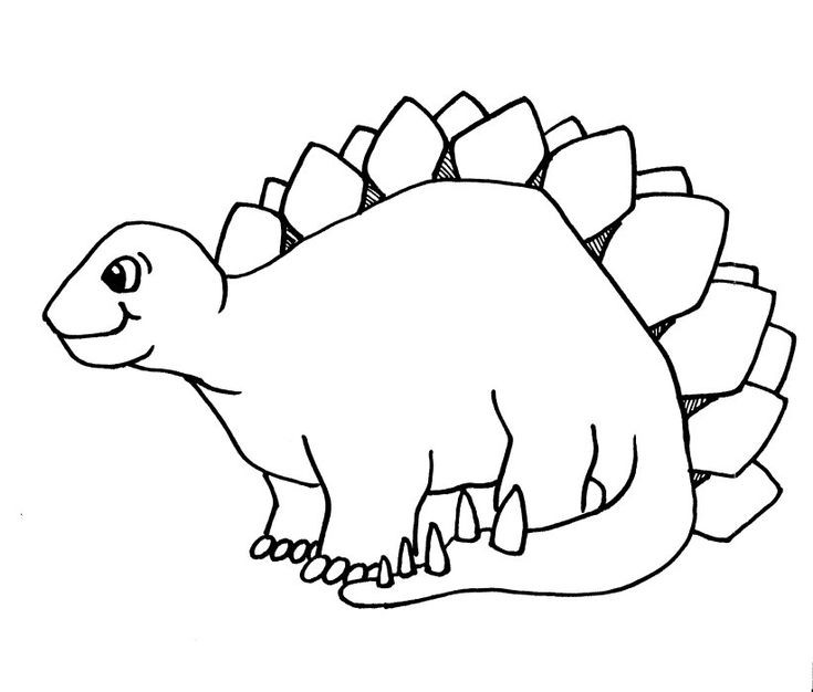 Dinosaur Coloring Pages For Preschoolers
 Best 25 Dinosaur coloring pages ideas on Pinterest