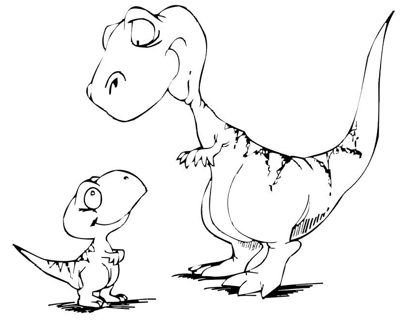 Dinosaur Coloring Sheets For Boys
 Dinosaur Coloring Pages for Kids