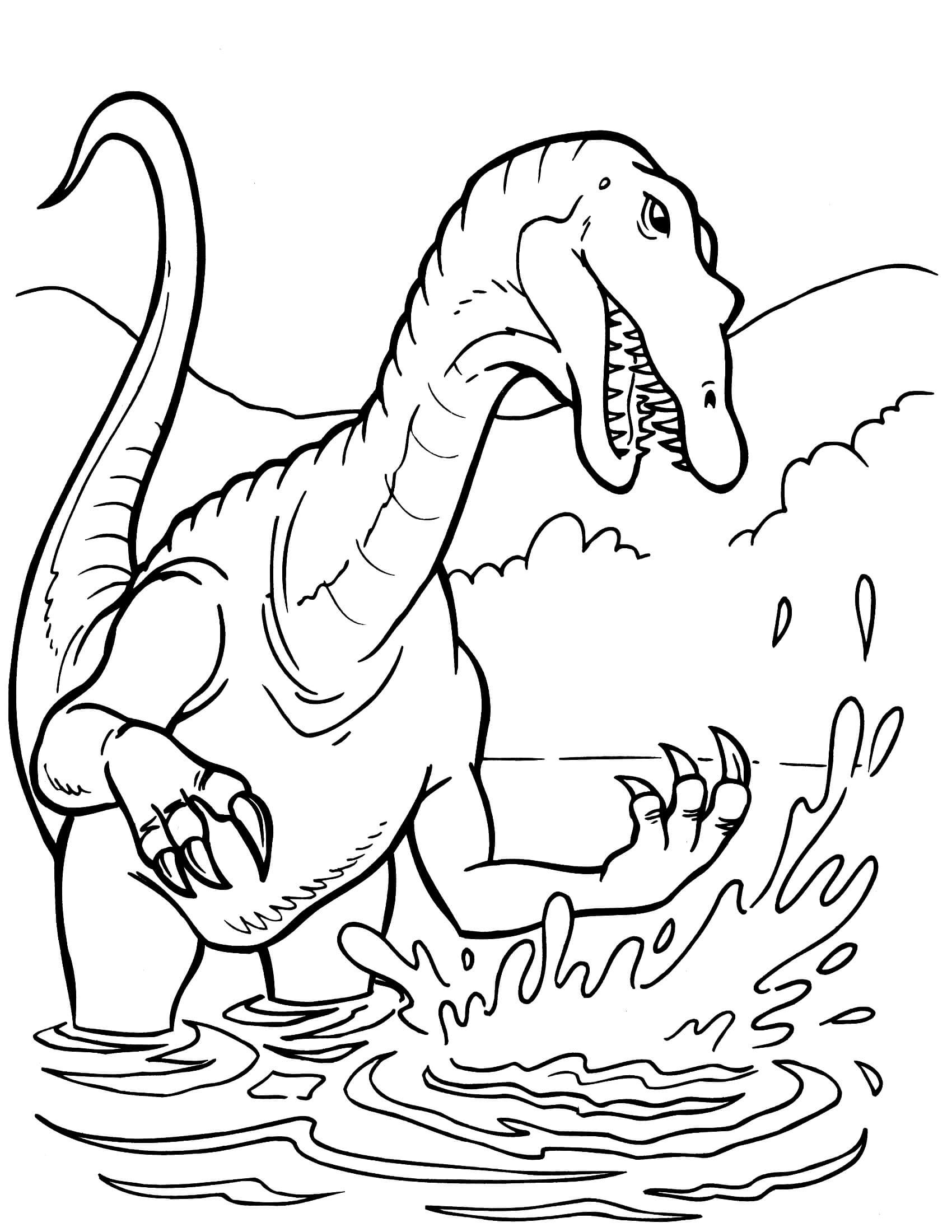 Dinosaur Coloring Sheets For Boys
 Dinosaur 6 – Coloringcolor