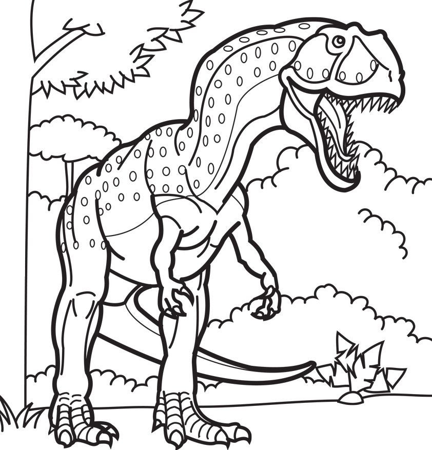 Dinosaur Coloring Sheets For Boys
 Dinosaur Coloring Pages Kids Coloring Home