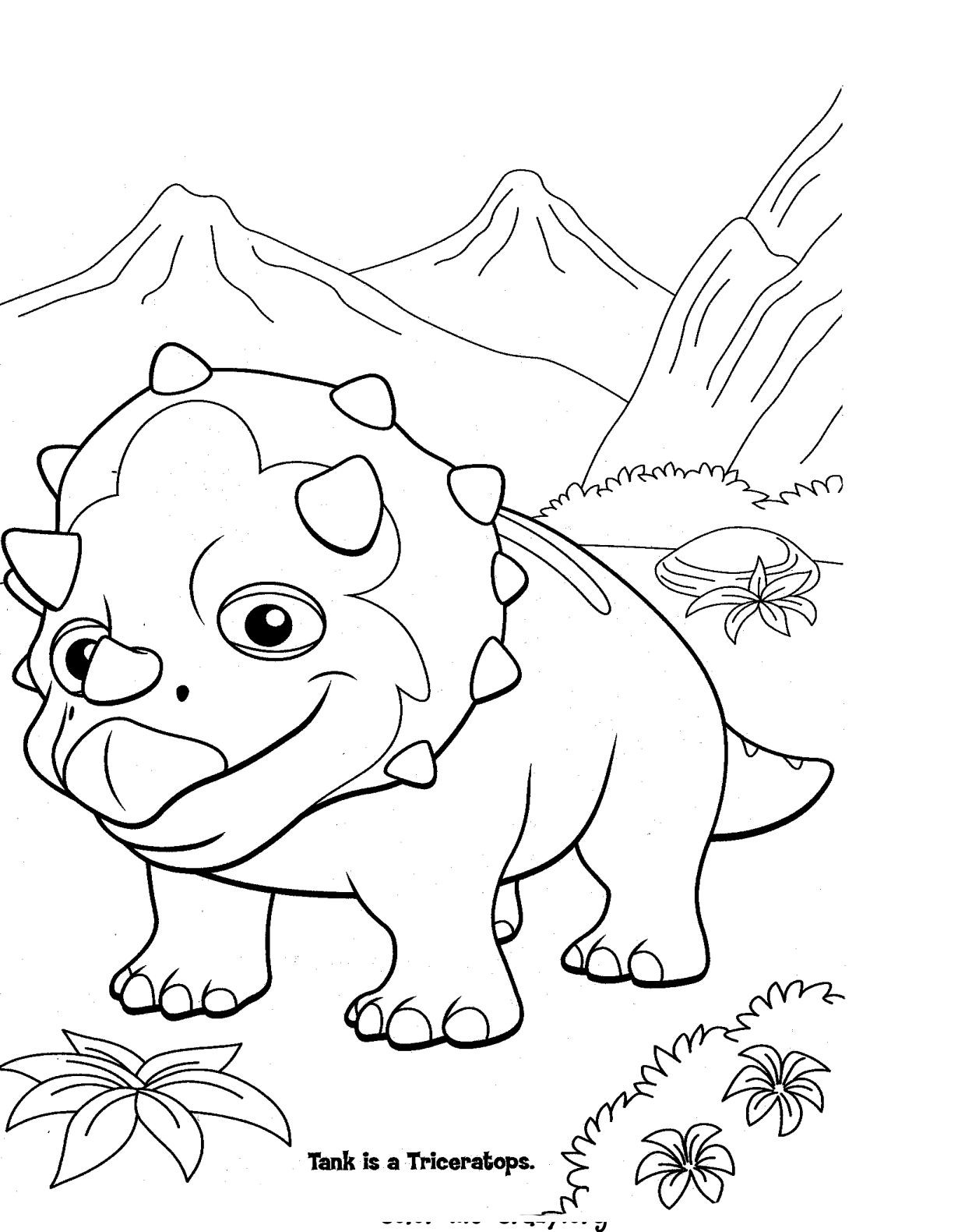 Dinosaur Coloring Sheets For Boys
 Little Dinosaur Coloring Pages