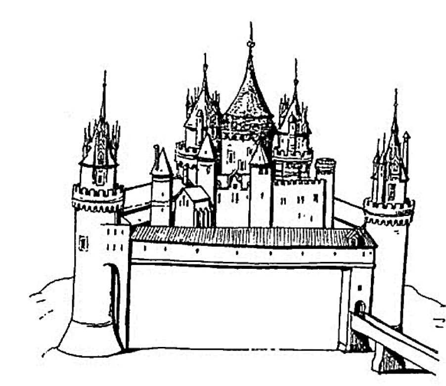 Disney Castle Coloring Pages
 Free Printable Castle Coloring Pages For Kids