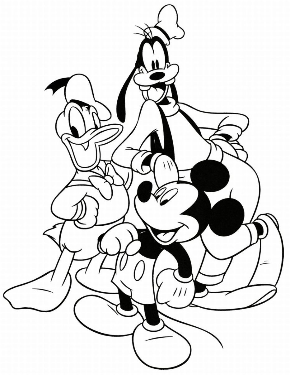 Disney Coloring Pages Free
 all the disney frozen characters coloring pages