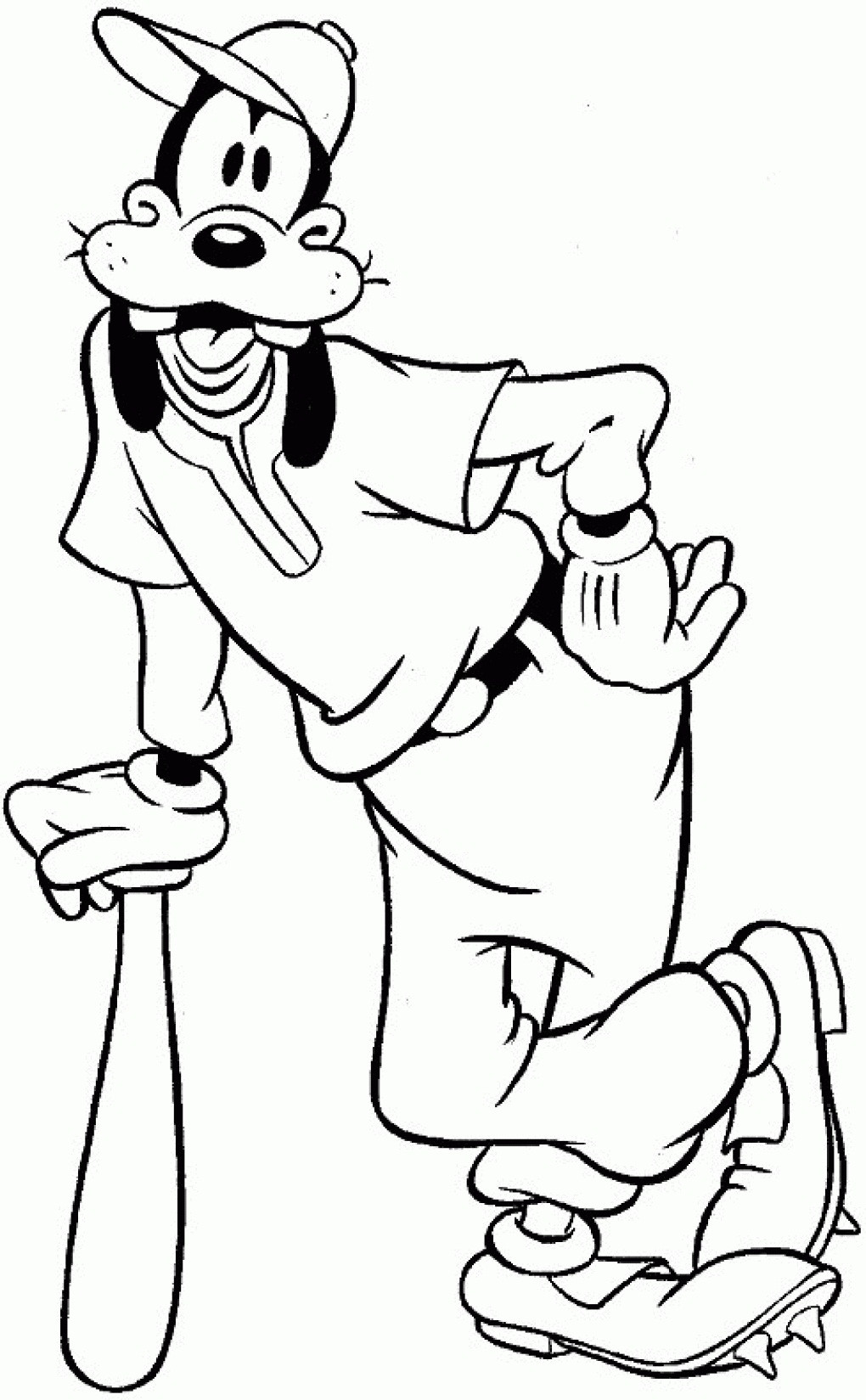 Disney Coloring Pages Free
 Free Printable Goofy Coloring Pages For Kids