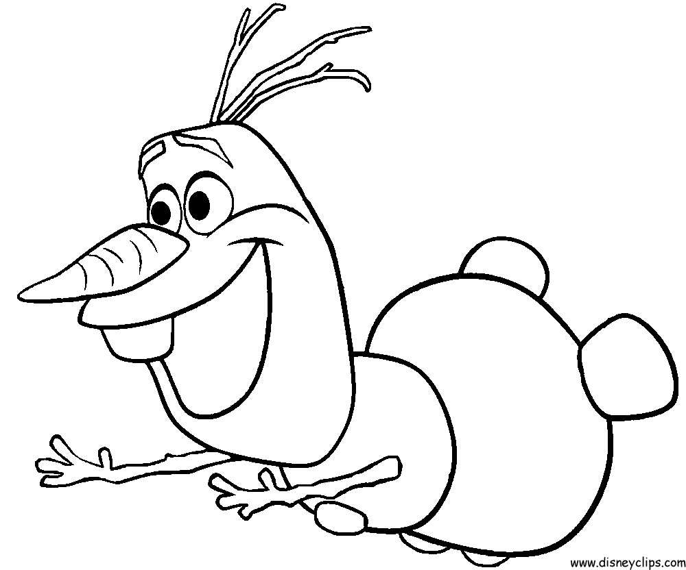 Disney Frozen Free Printable Coloring Sheets
 disney frozen olaf coloring pages