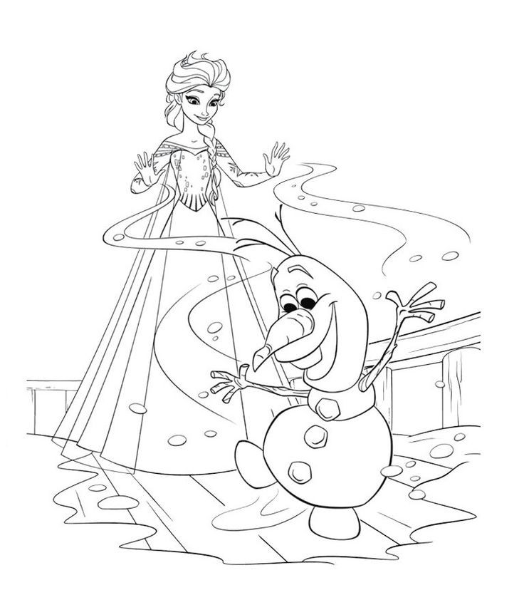 Disney Frozen Free Printable Coloring Sheets
 Free printable coloring pages disney frozen 2016