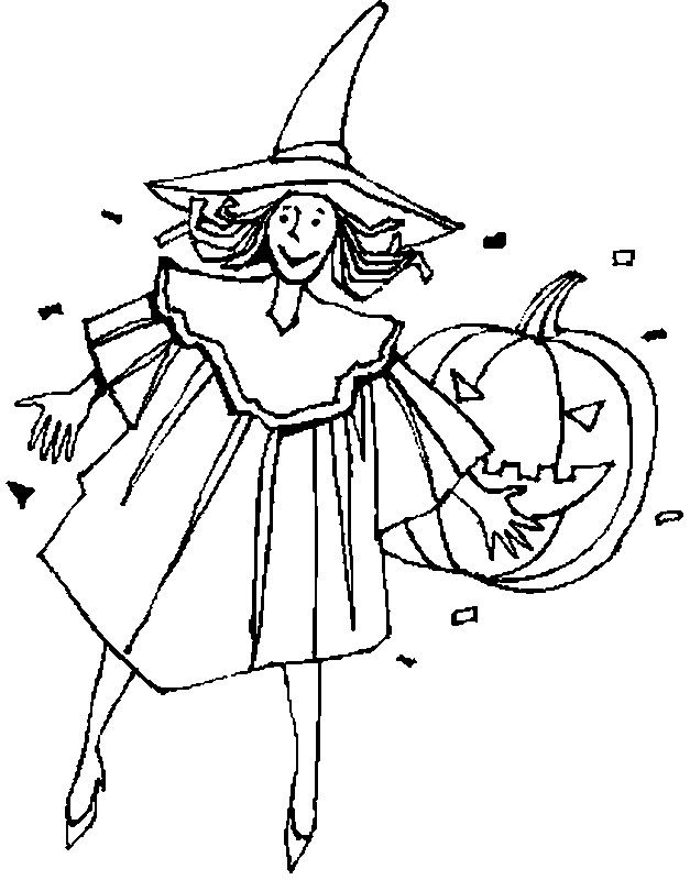 Disney Halloween Coloring Pages For Kids
 Free Printable Halloween Coloring Pages For Kids