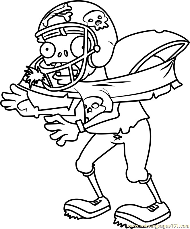 Disney Zombies Coloring Pages
 Zombie Coloring Pages Conehead Page Free Plants Vs Zombies