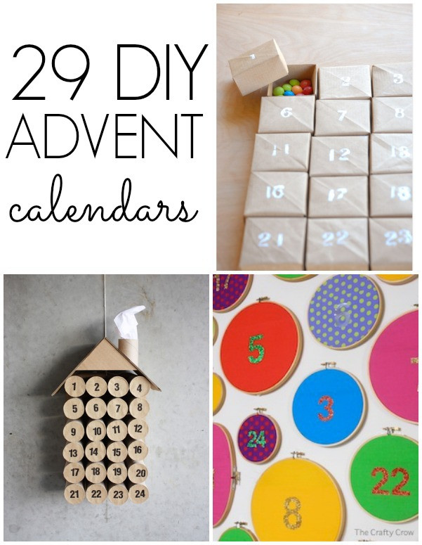 DIY Advent Calendar For Kids
 29 DIY Advent Calendars C R A F T