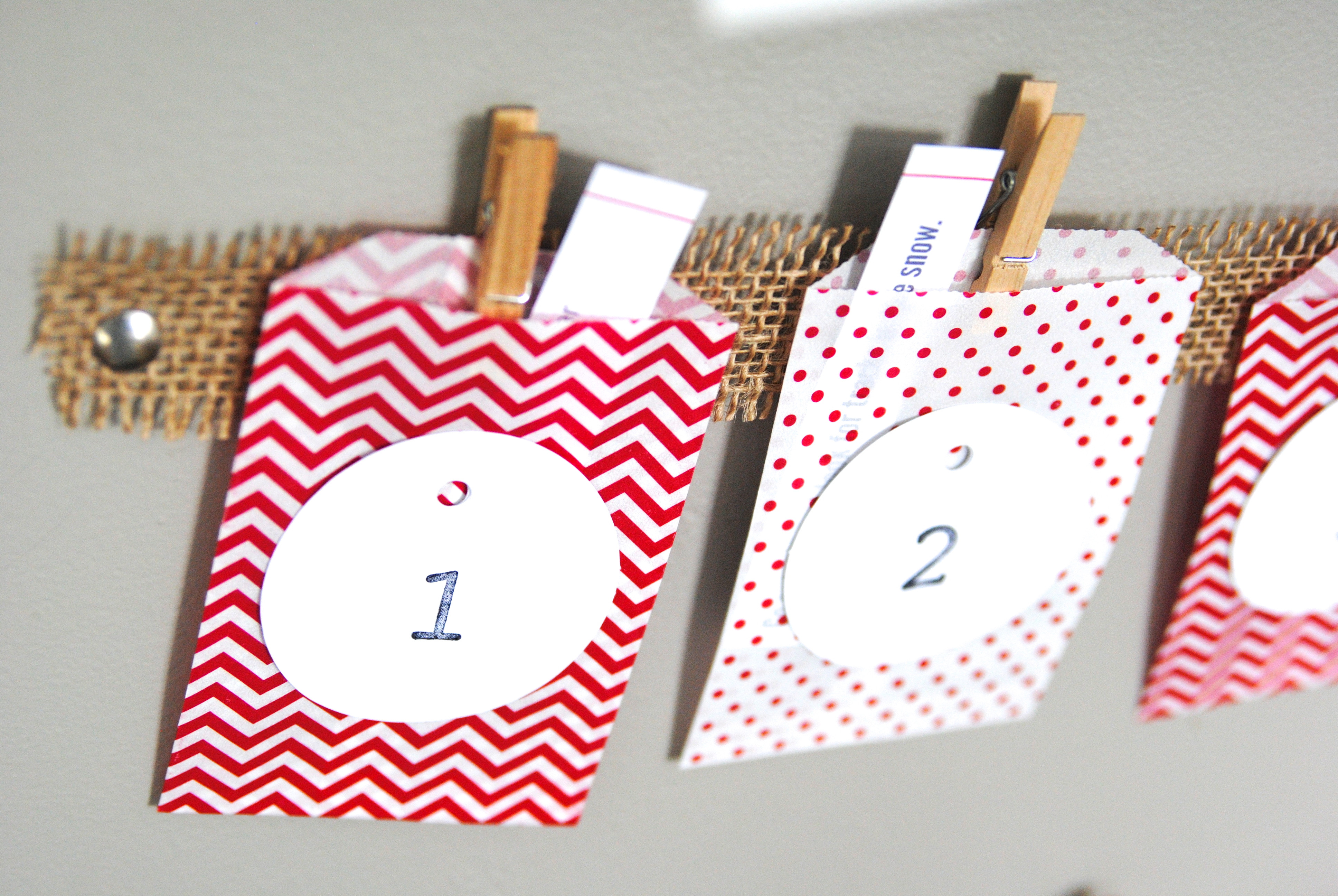 DIY Advent Calendar For Kids
 Easy Christmas Advent Calendar Kids Craft Idea