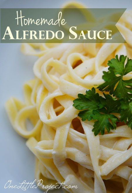 DIY Alfredo Sauce
 The BEST Homemade Alfredo Sauce Recipe