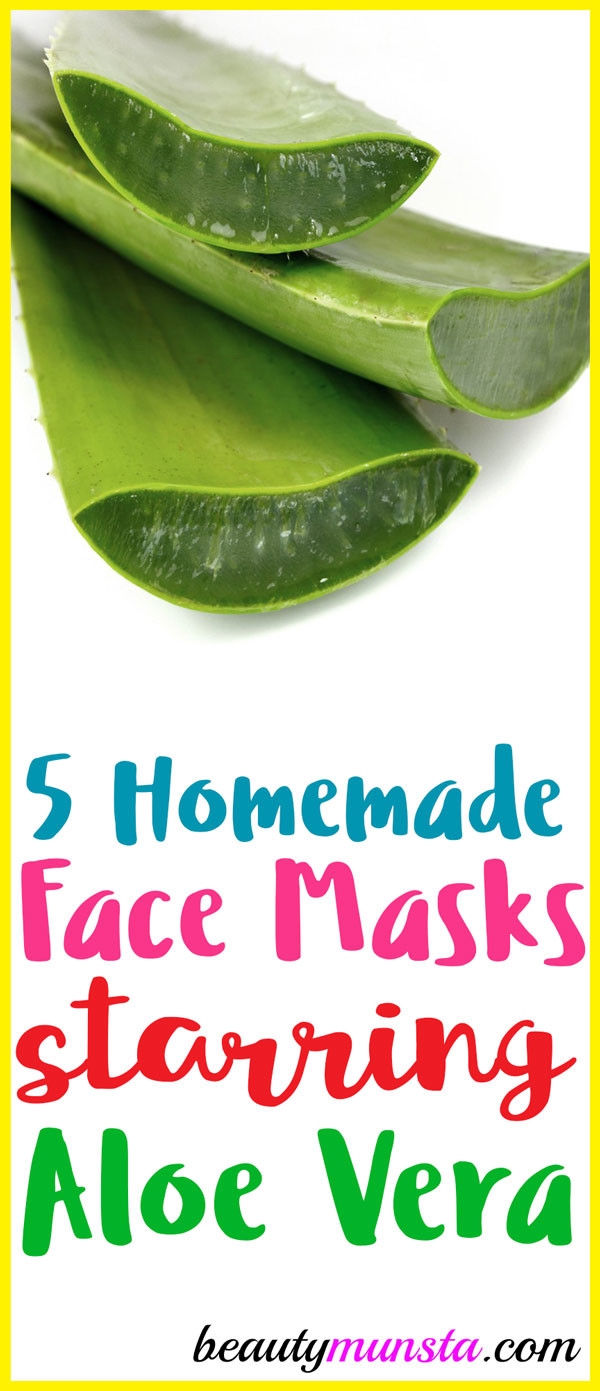 DIY Aloe Vera Face Mask
 5 Aloe Vera Face Mask Recipes for Pretty Skin beautymunsta
