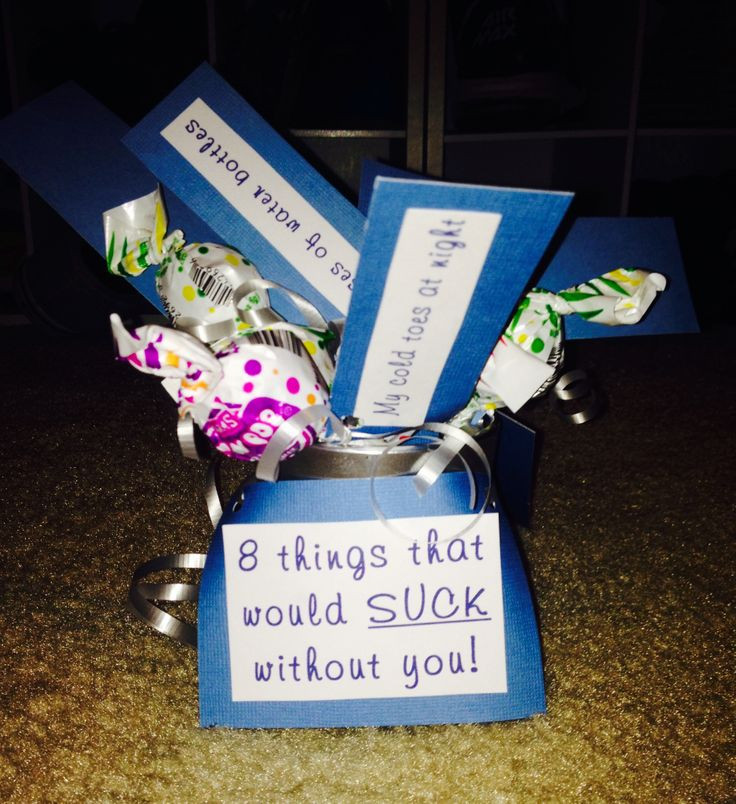 DIY Anniversary Gifts For Boyfriend
 Boyfriend anniversary t 8 things that would "suck