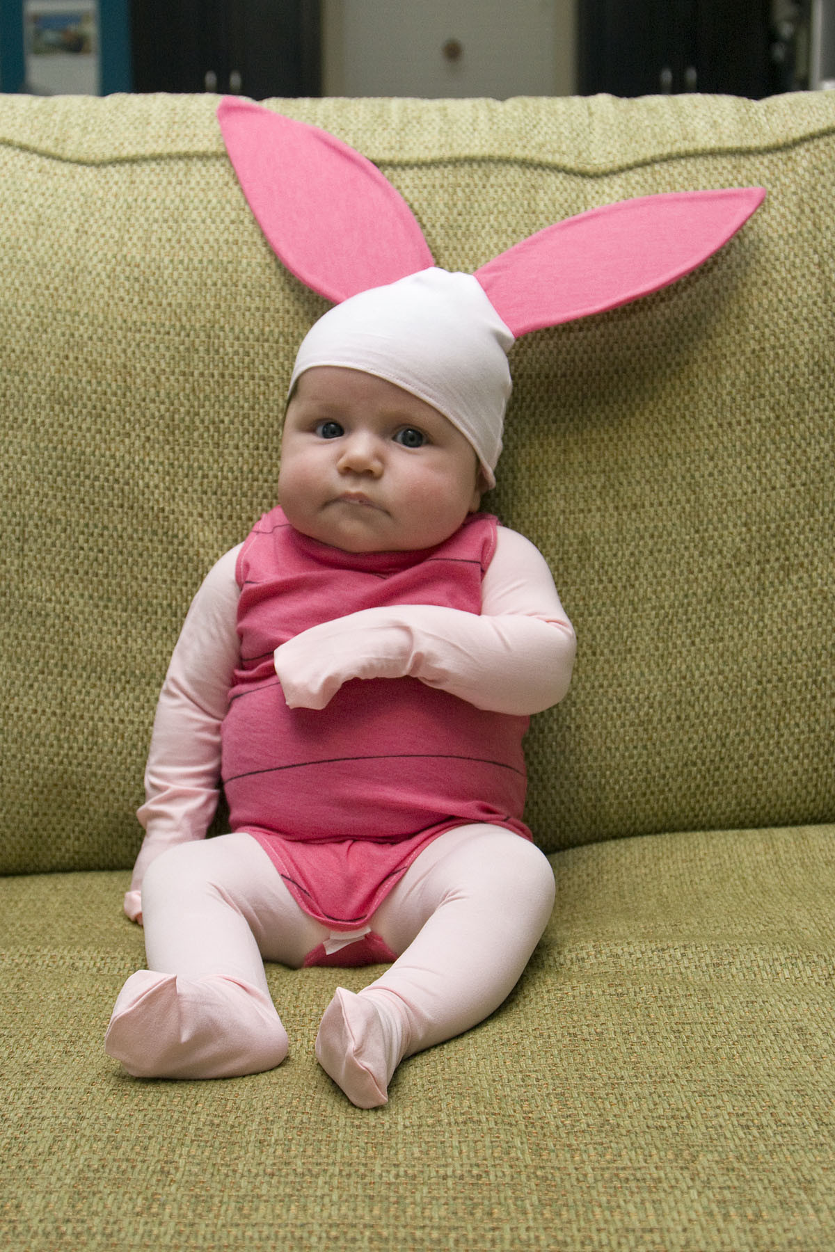 DIY Baby Costumes
 Baby Piglet Costume