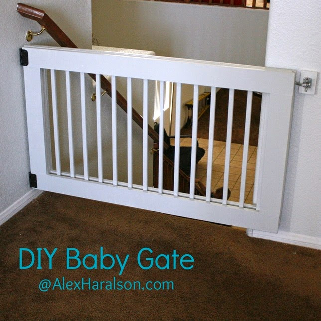 DIY Baby Gate
 Alex Haralson DIY Baby Gate